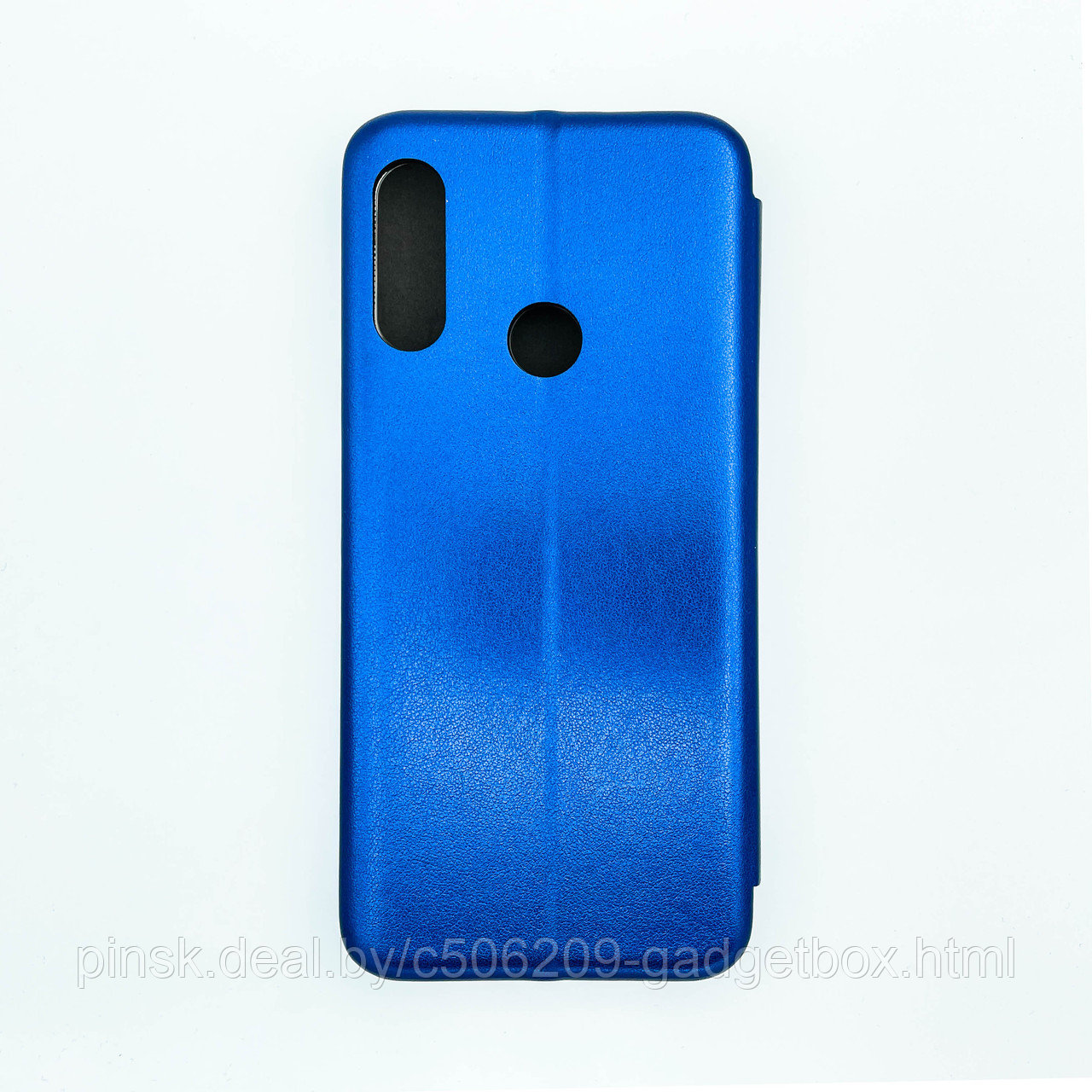 Чехол-книжка Flip Case для Huawei Y6 2019 / Y6 Prime 2019 / Y6s / Honor 8A / 8A Pro Синий, экокожа - фото 2 - id-p130059053