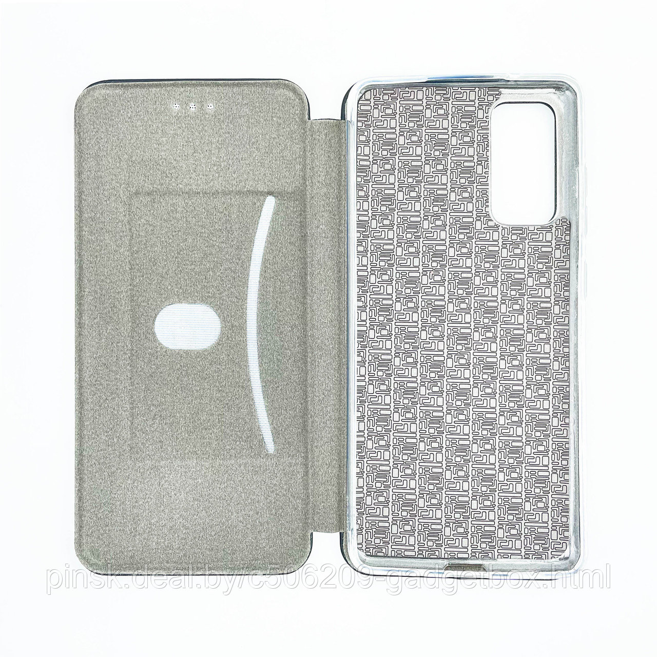 Чехол-книжка Flip Case для Samsung S20 FE Черный, экокожа - фото 3 - id-p130059032