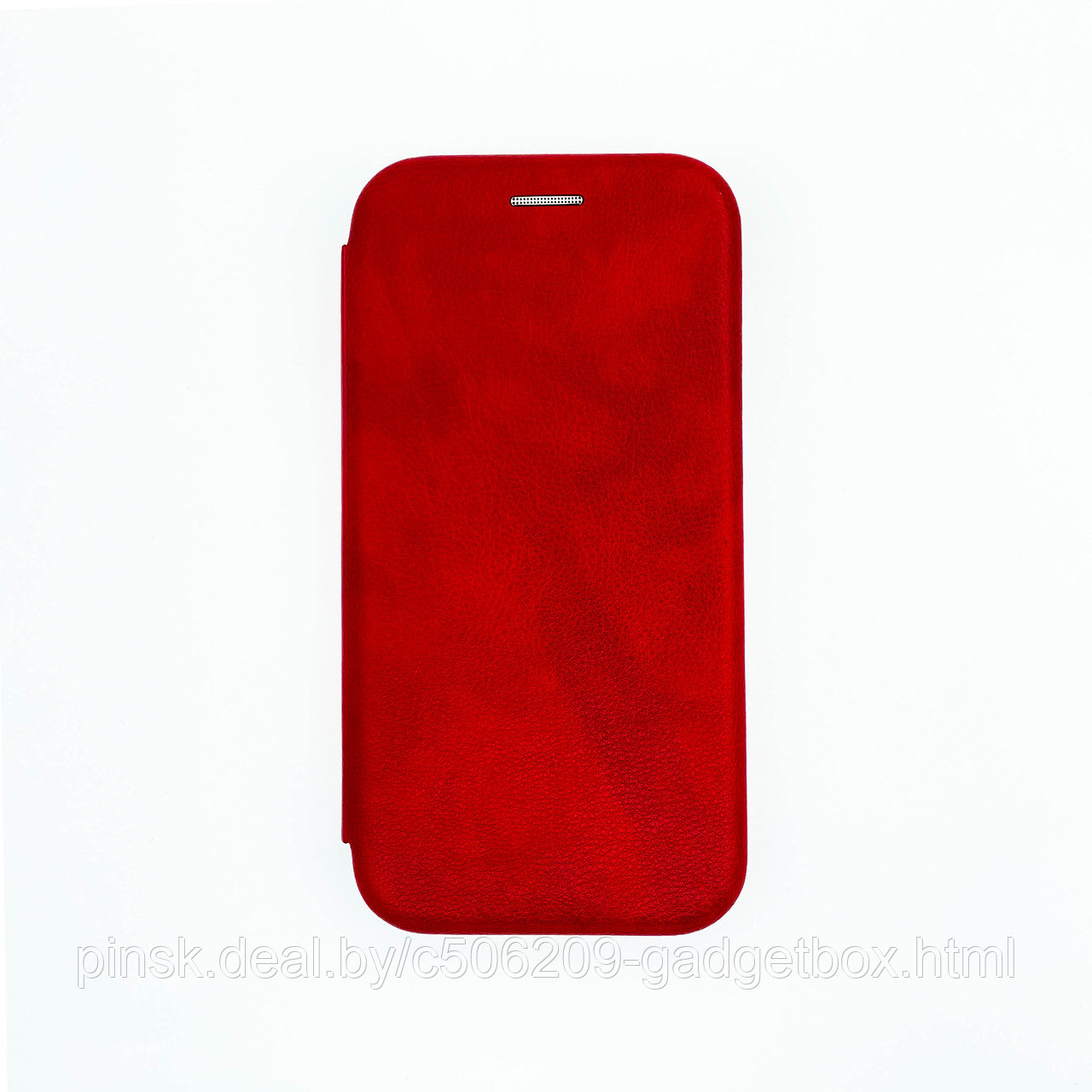 Чехол-книжка Flip Case для Samsung A01 Красный, экокожа - фото 1 - id-p130058748