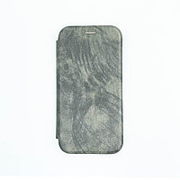 Чехол-книжка Flip Case для Samsung A01 Серый, экокожа