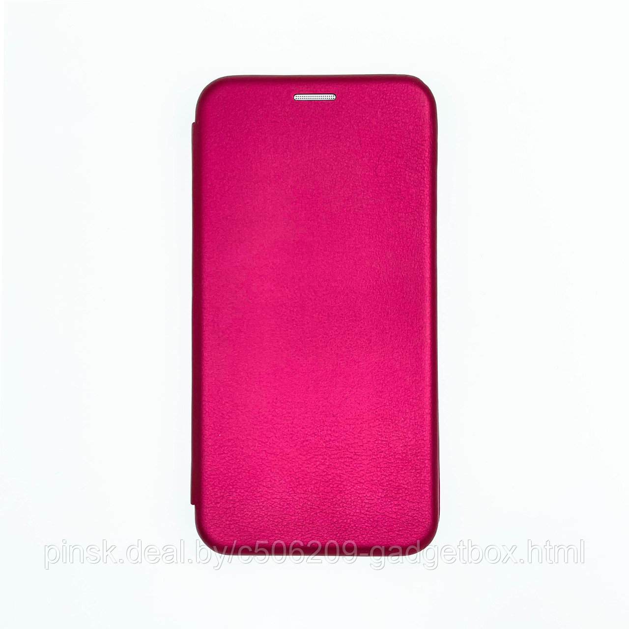 Чехол-книжка Flip Case для Samsung A10 / M10 Бордовый, экокожа - фото 1 - id-p130058753