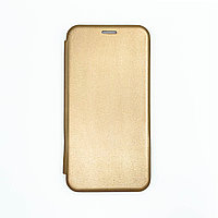 Чехол-книжка Flip Case для Samsung A10 / M10 Золотой, экокожа
