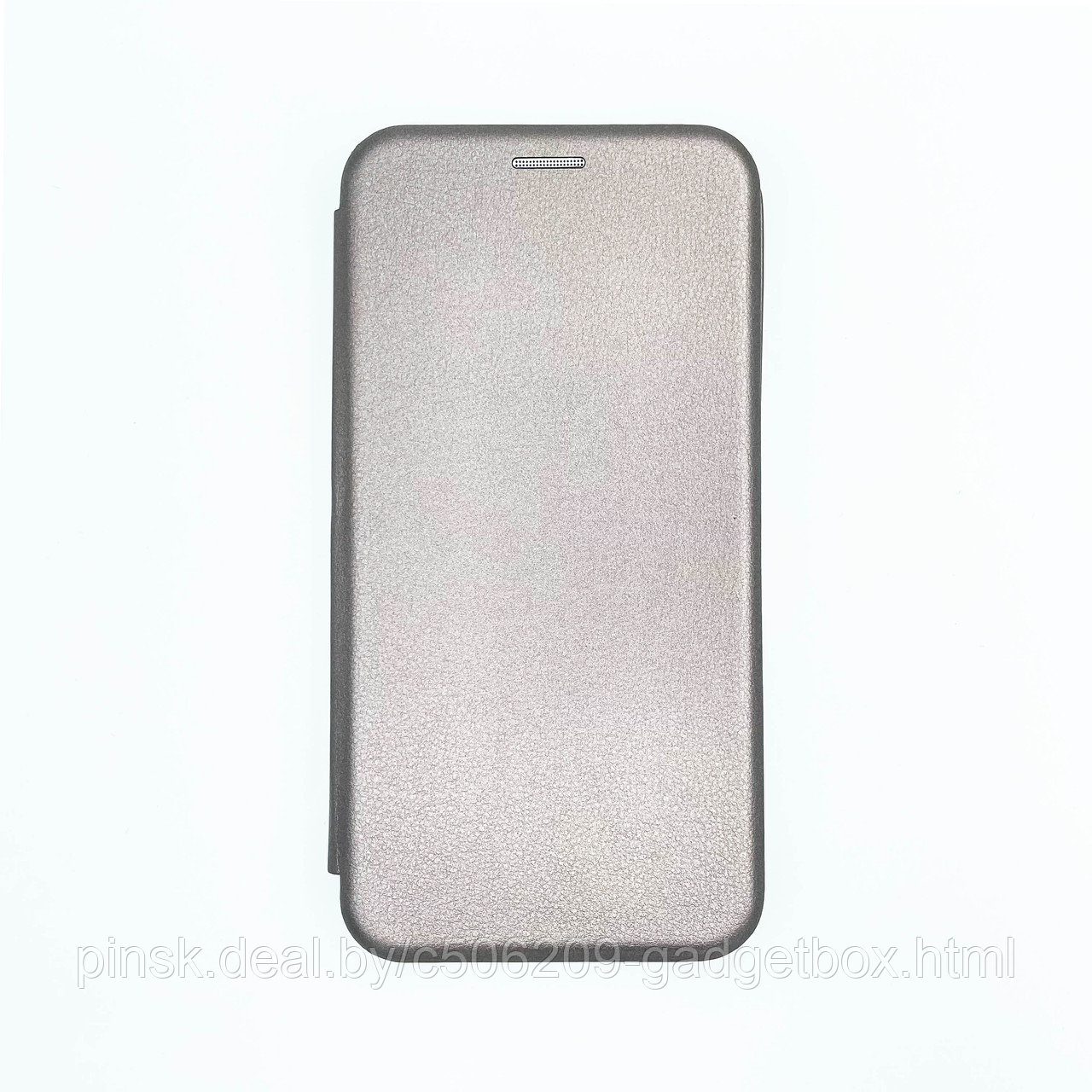 Чехол-книжка Flip Case для Samsung A10 / M10 Серый, экокожа - фото 1 - id-p130058751