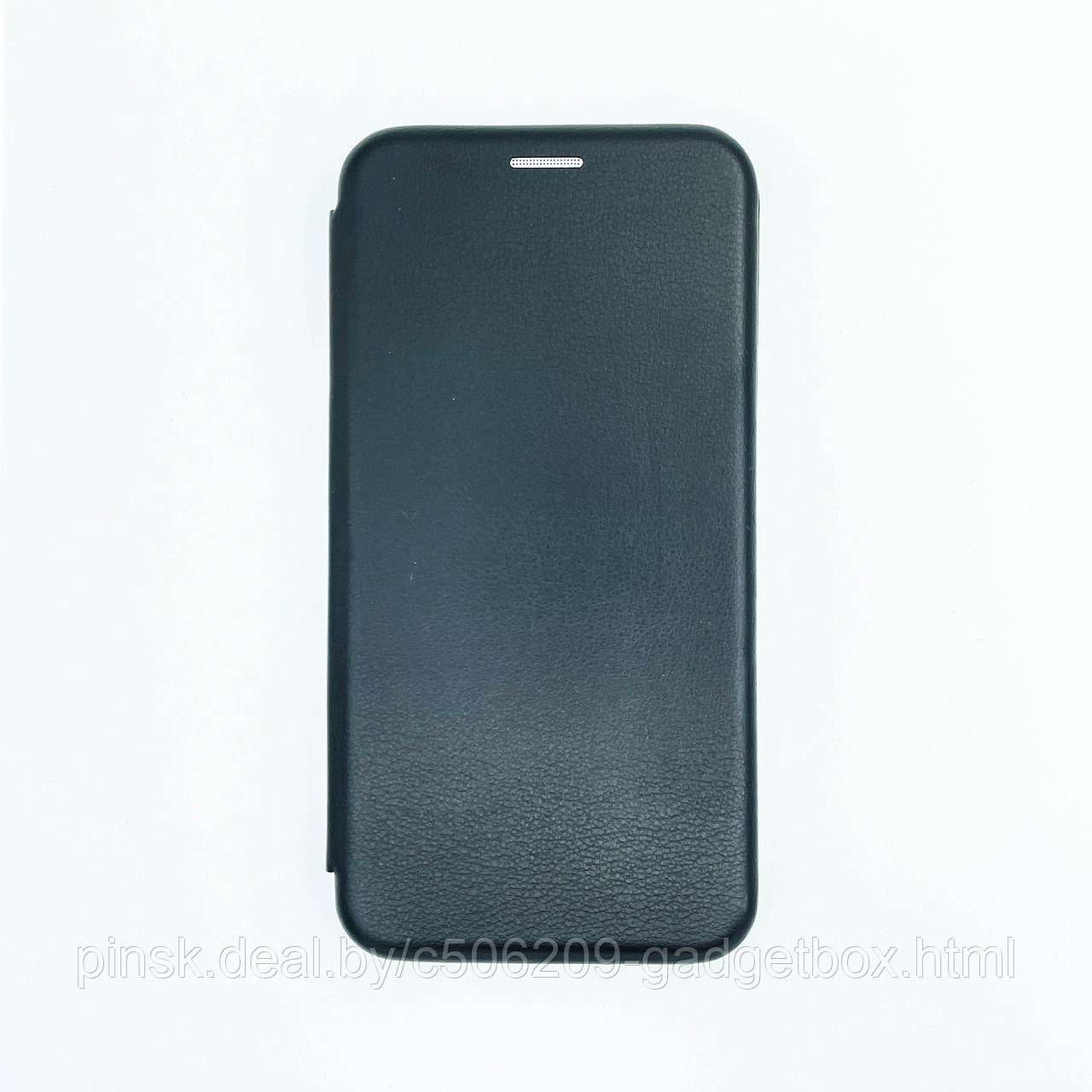 Чехол-книжка Flip Case для Samsung A10 / M10 Черный, экокожа - фото 1 - id-p130058752