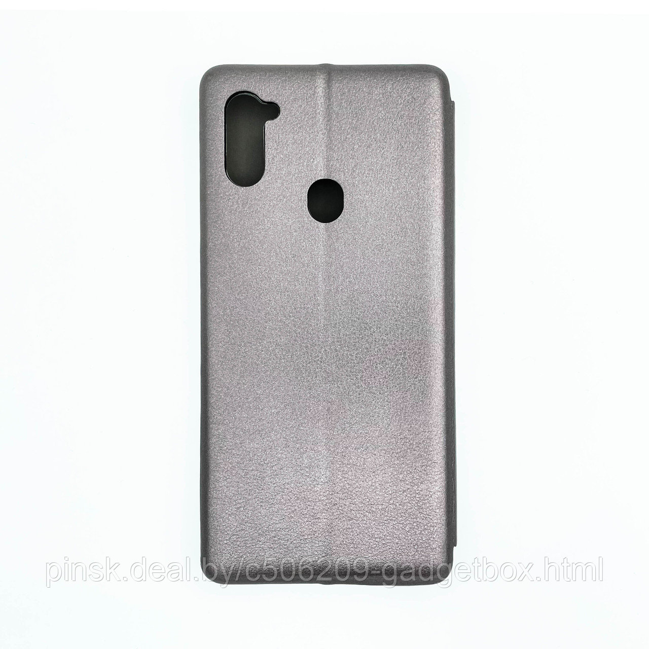 Чехол-книжка Flip Case для Samsung A11 / M11 Серый, экокожа - фото 2 - id-p130058756