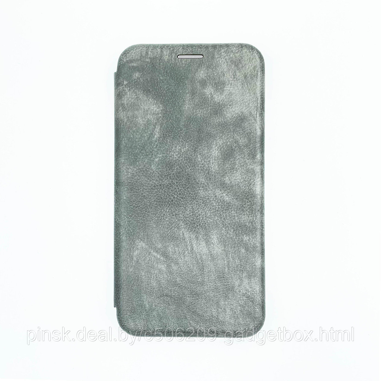 Чехол-книжка Flip Case для Samsung A20 / A30 / M10s Серый, экокожа - фото 1 - id-p130058760