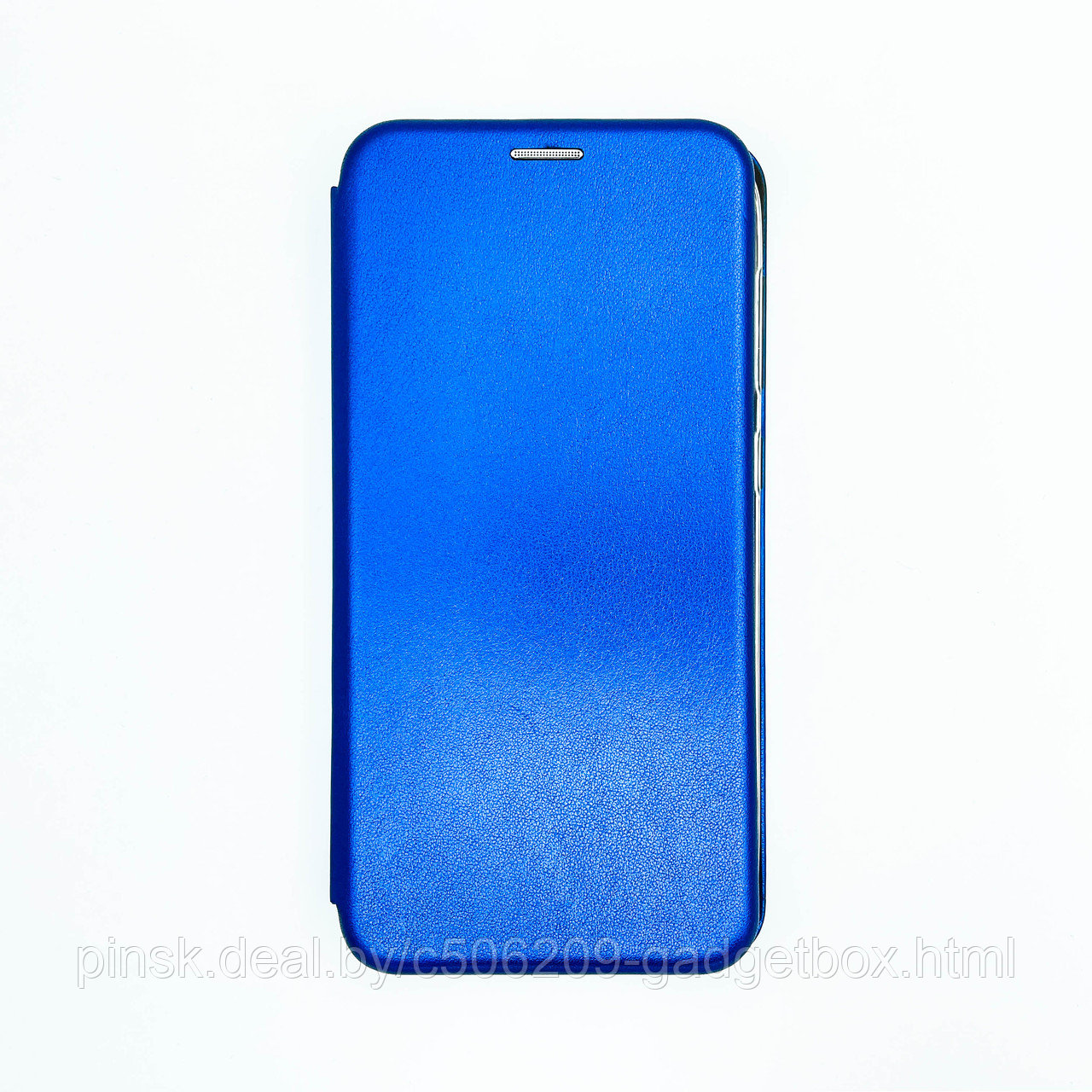 Чехол-книжка Flip Case для Samsung A20 / A30 / M10s Синий, экокожа - фото 1 - id-p146126826