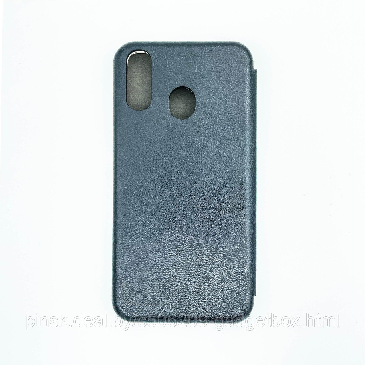 Чехол-книжка Flip Case для Samsung A20 / A30 / M10s Черный, экокожа - фото 2 - id-p146126825