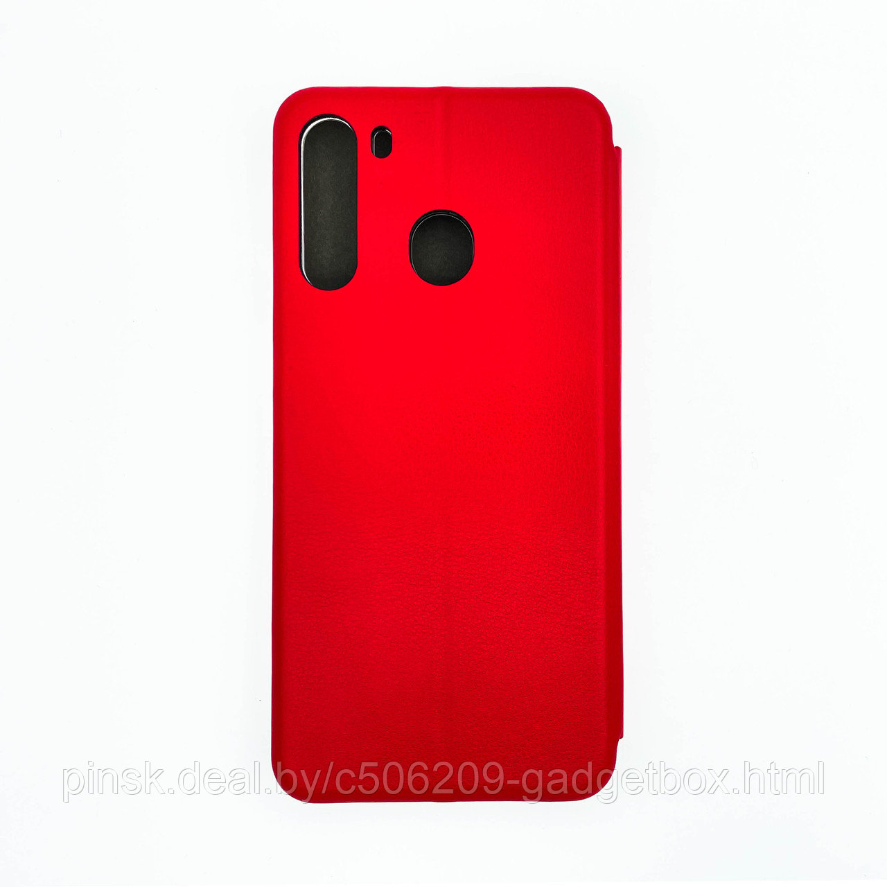 Чехол-книжка Flip Case для Samsung A21 Красный, экокожа - фото 2 - id-p130058761