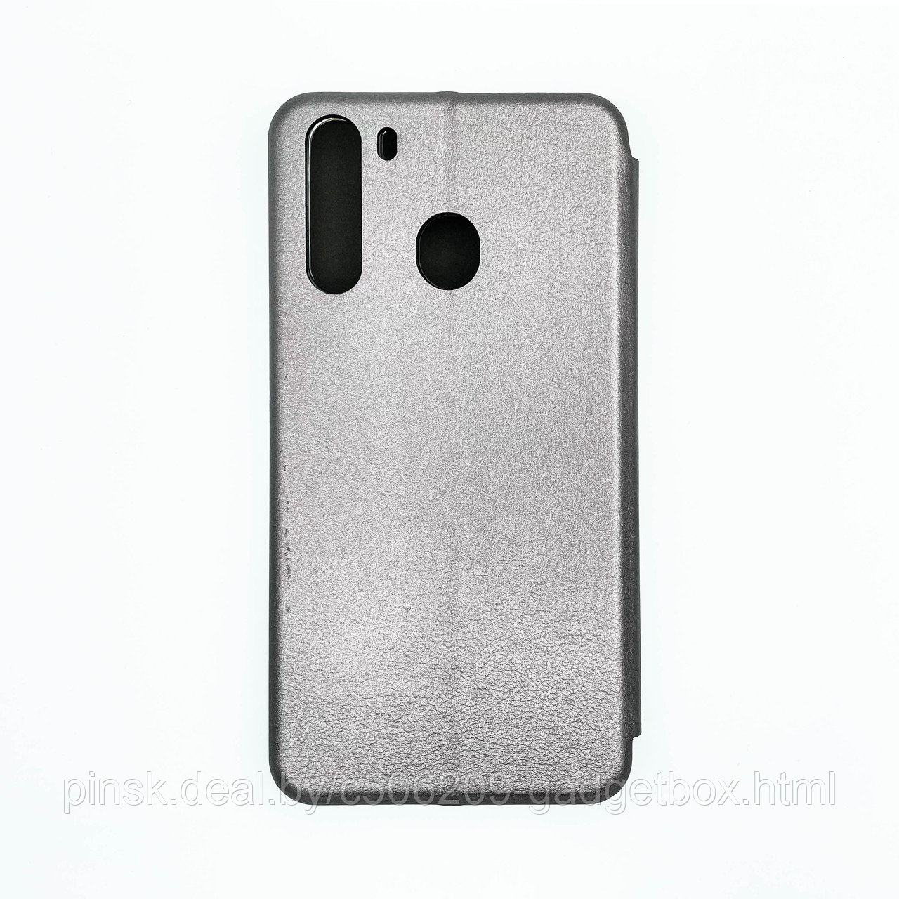 Чехол-книжка Flip Case для Samsung A21 Серый, экокожа - фото 2 - id-p130058764
