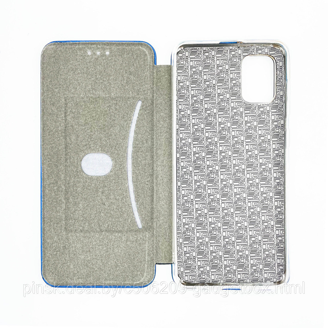 Чехол-книжка Flip Case для Samsung A31 Синий, экокожа - фото 3 - id-p130058771