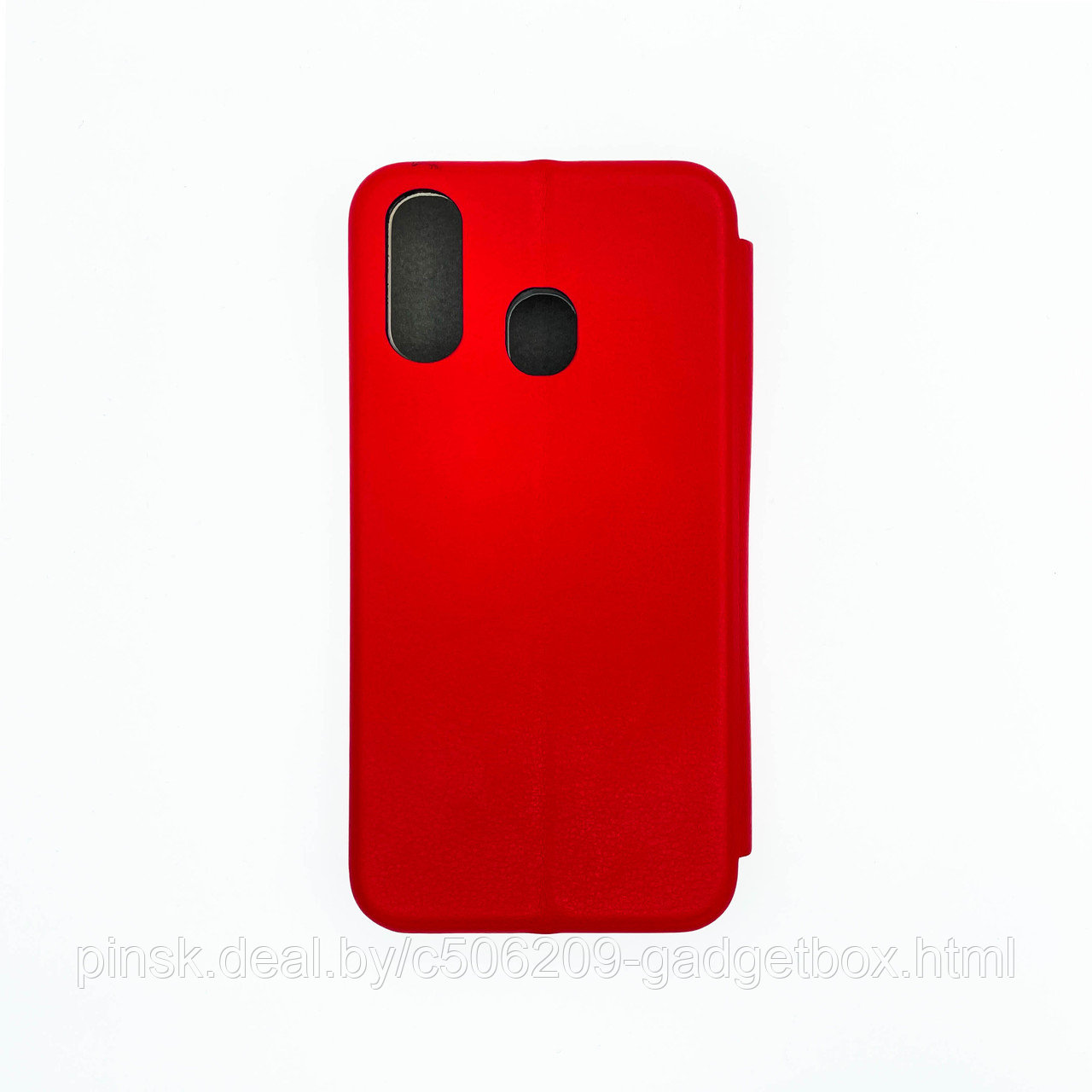 Чехол-книжка Flip Case для Samsung A40 Красный, экокожа - фото 2 - id-p130058772