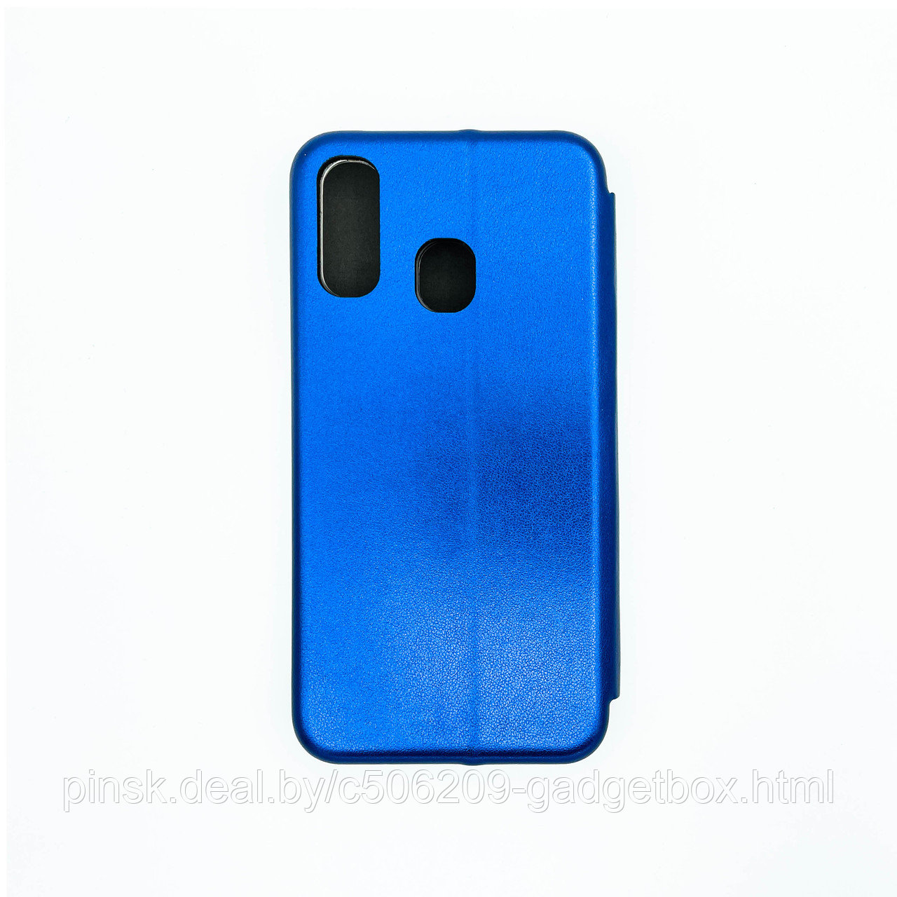 Чехол-книжка Flip Case для Samsung A40 Синий, экокожа - фото 2 - id-p130058774