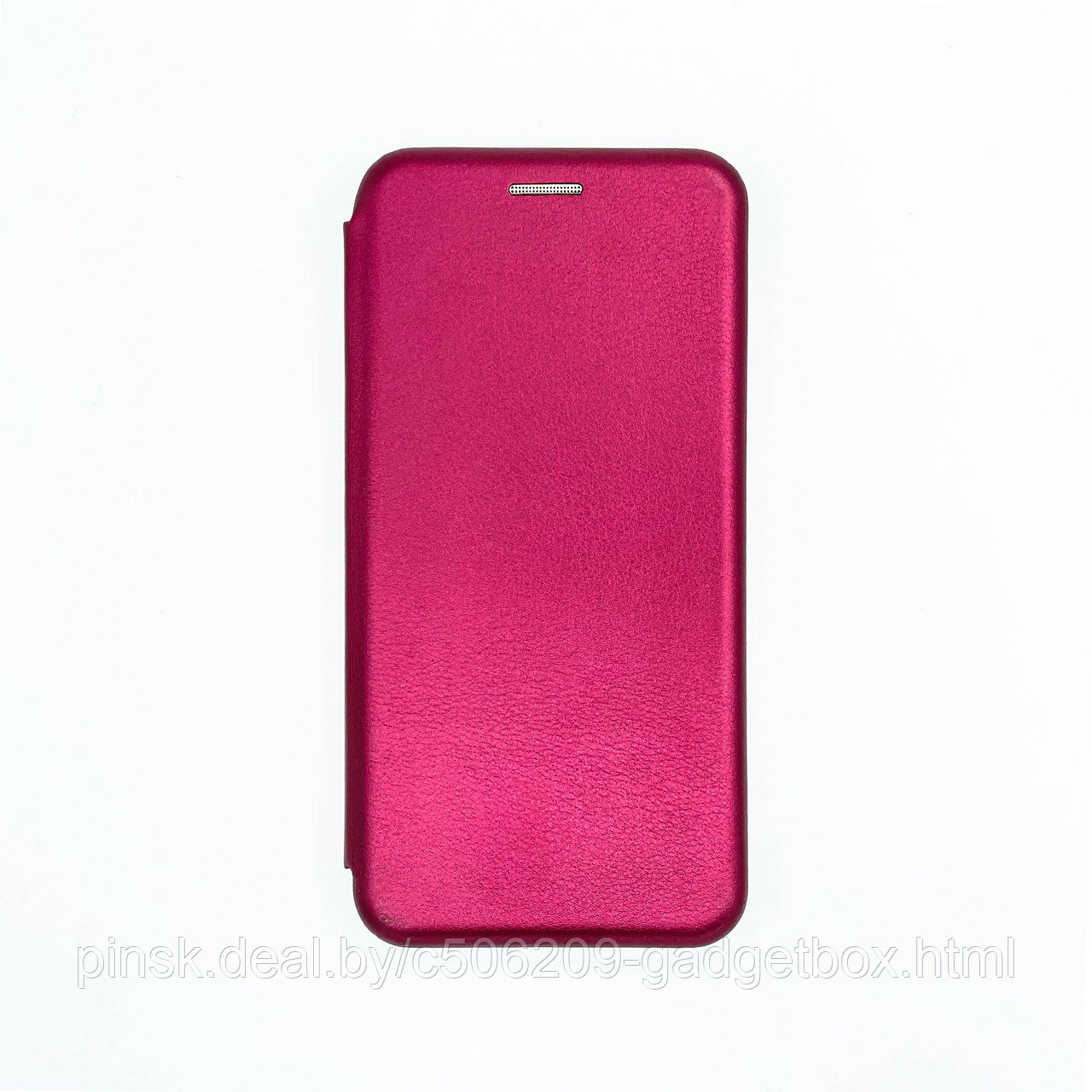 Чехол-книжка Flip Case для Samsung A41 Бордовый, экокожа - фото 1 - id-p130058775