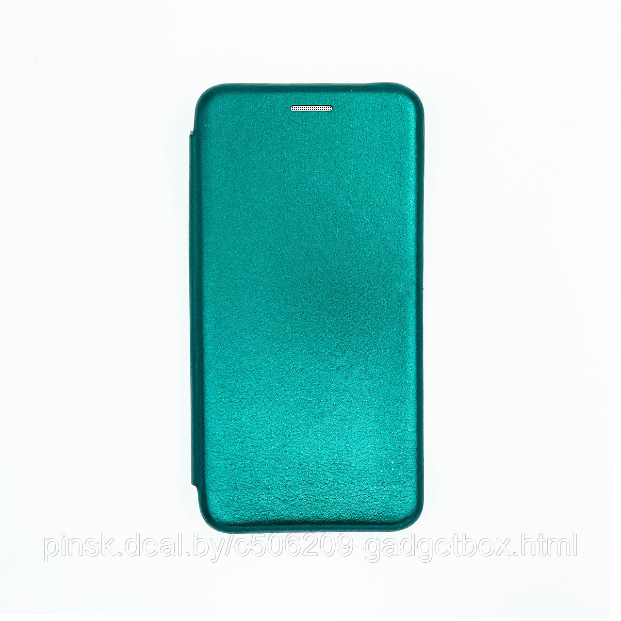 Чехол-книжка Flip Case для Samsung A41 Зеленый, экокожа - фото 1 - id-p130058777