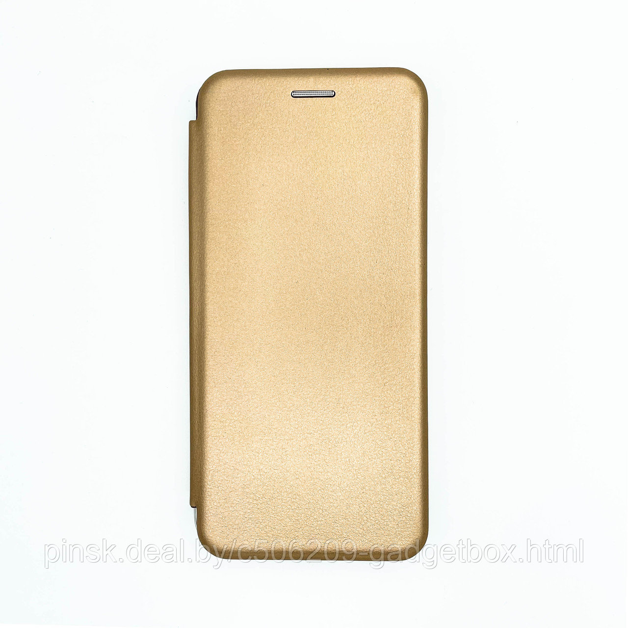 Чехол-книжка Flip Case для Samsung A50 / A50s / A30s Золотой, экокожа - фото 1 - id-p130058782