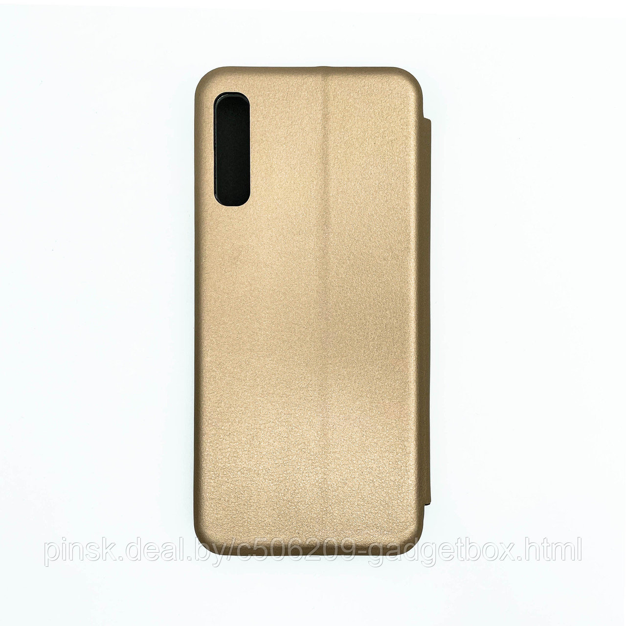 Чехол-книжка Flip Case для Samsung A50 / A50s / A30s Золотой, экокожа - фото 2 - id-p130058782