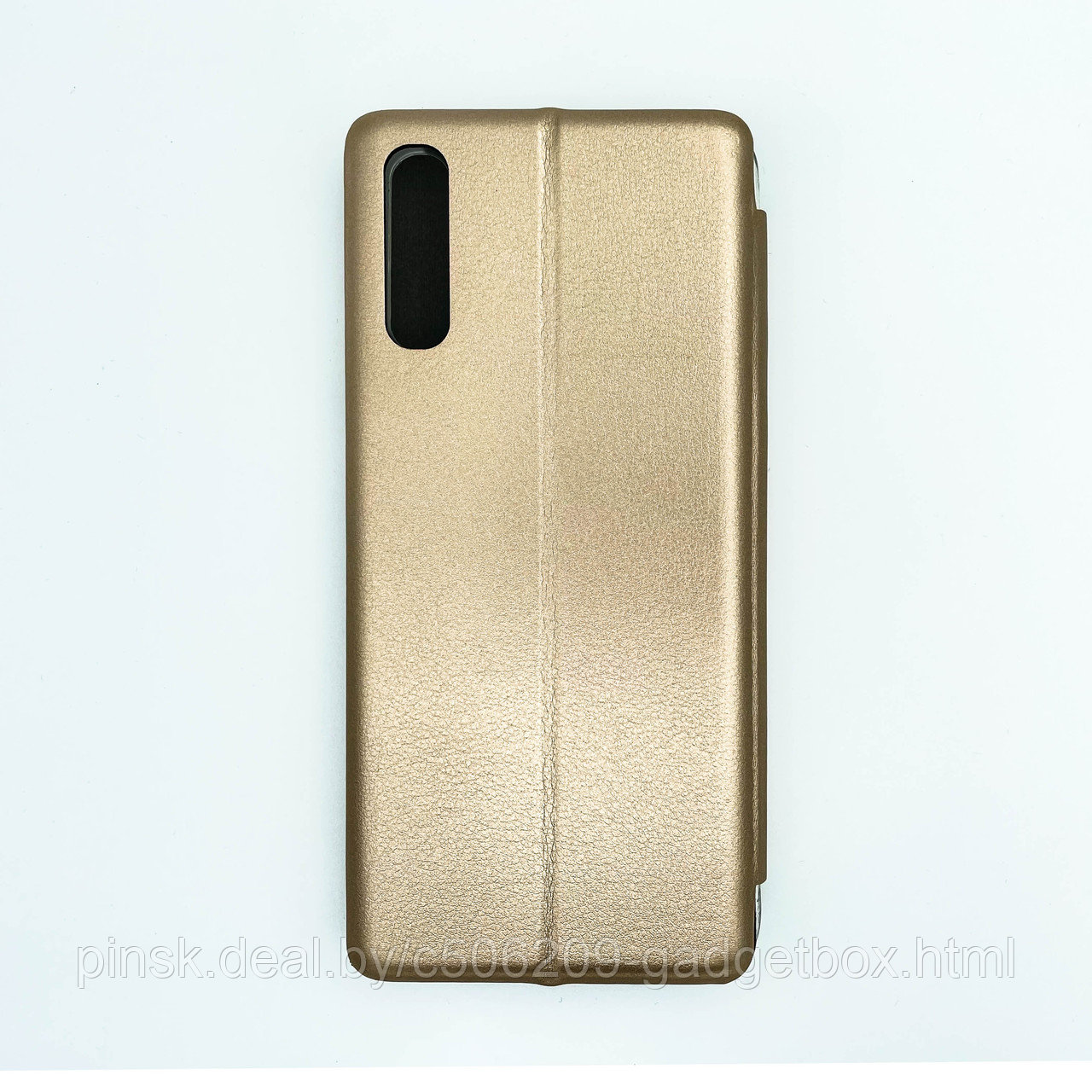 Чехол-книжка Flip Case для Samsung A70 Золотой, экокожа - фото 2 - id-p130058793