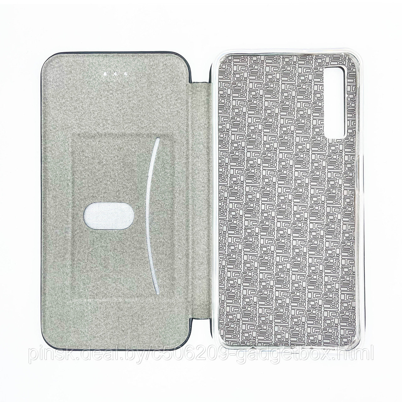 Чехол-книжка Flip Case для Samsung A750 Черный, экокожа - фото 3 - id-p130058797