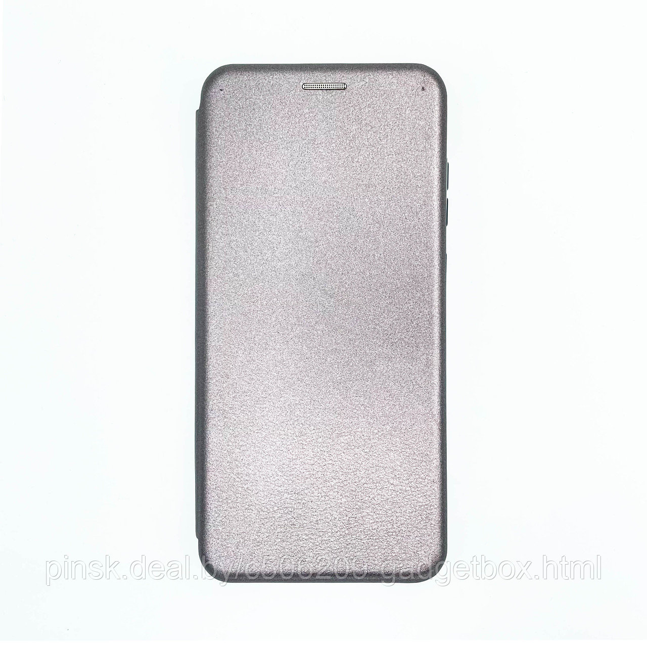 Чехол-книжка Flip Case для Samsung A81 / M60s / Note 10 Lite Серый, экокожа - фото 1 - id-p130058802