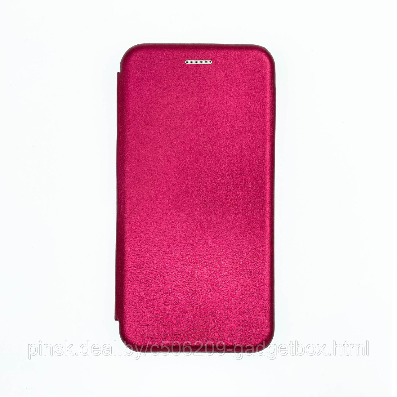 Чехол-книжка Flip Case для Samsung M30s / M21 Бордовый, экокожа - фото 1 - id-p130058841