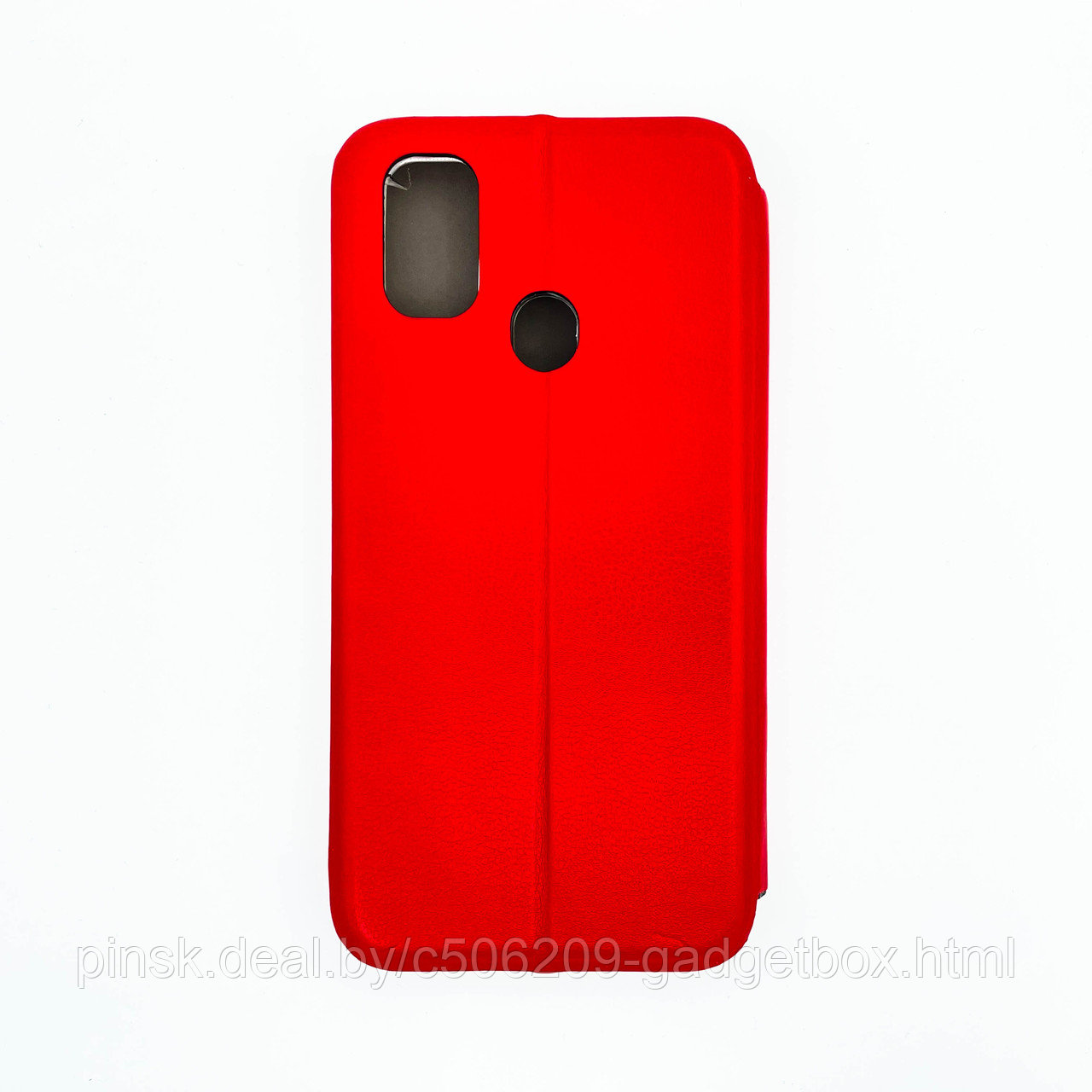 Чехол-книжка Flip Case для Samsung M30s / M21 Красный, экокожа - фото 2 - id-p130058842