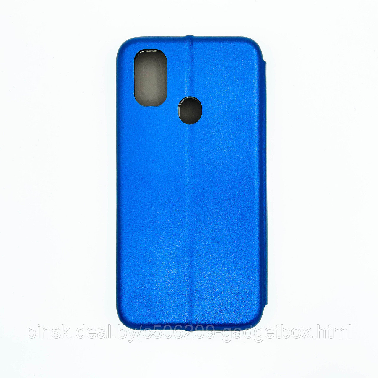 Чехол-книжка Flip Case для Samsung M30s / M21 Синий, экокожа - фото 2 - id-p130058843