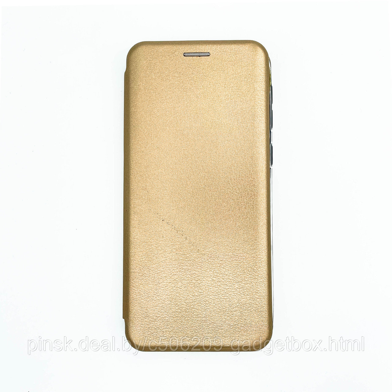 Чехол-книжка Flip Case для Samsung M31 Золотой, экокожа - фото 1 - id-p130058846