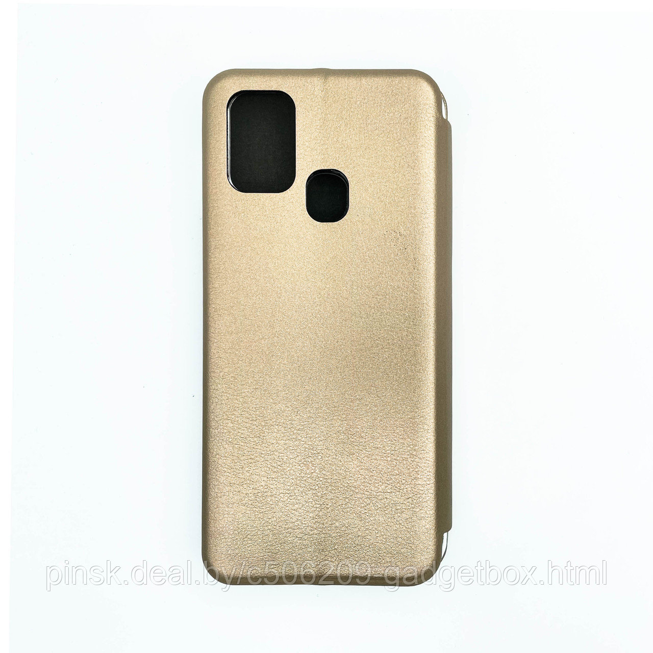 Чехол-книжка Flip Case для Samsung M31 Золотой, экокожа - фото 2 - id-p130058846