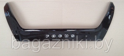 Дефлектор капота Vip tuning Ford Focus 3+ с 2015 длинный - фото 1 - id-p152690892