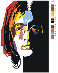 Картина по номерам, 40 x 60, RA354