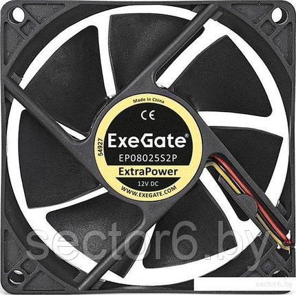 Вентилятор для корпуса ExeGate ExtraPower EP08025S2P EX283375RUS, фото 2