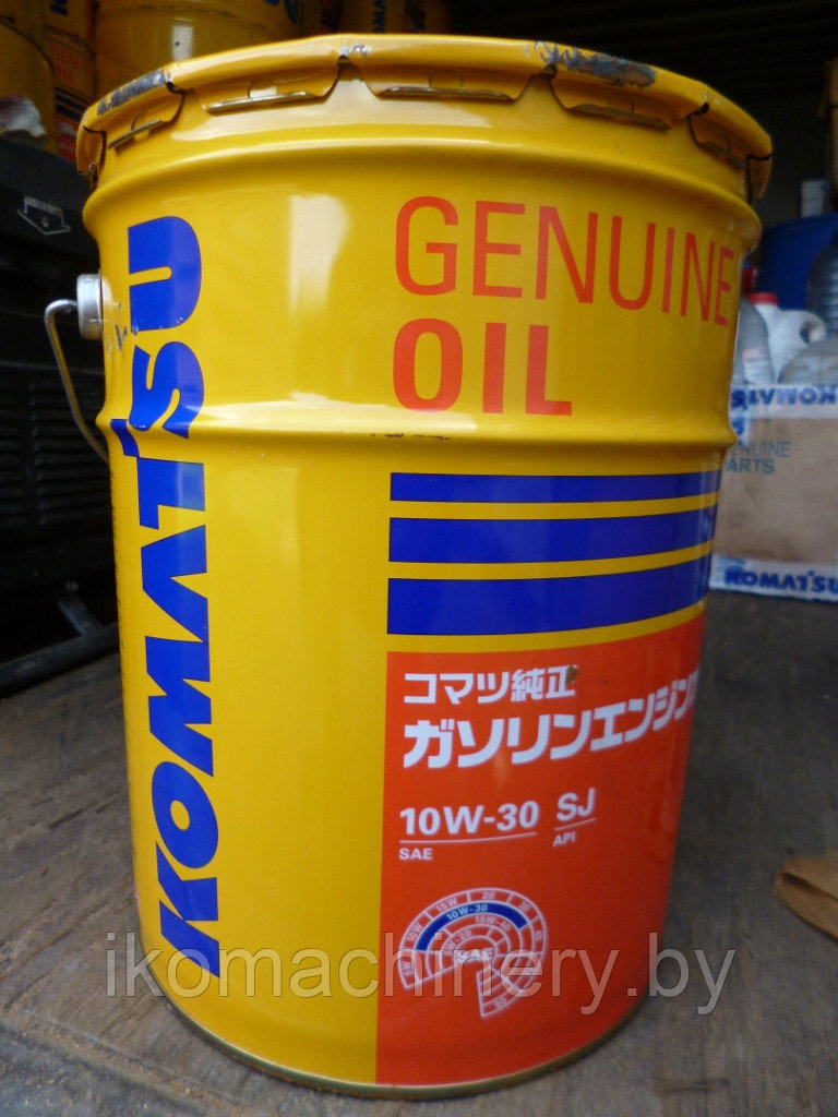 Моторное масло 10W-30 KOMATSU, тара 20 л. - фото 1 - id-p13699763