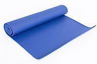 Коврик для йоги (аэробики) YOGAM ZTOA 173х61х0.4 см Синий