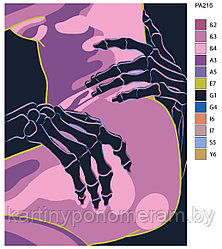 Картина по номерам, 60 x 80, PA216