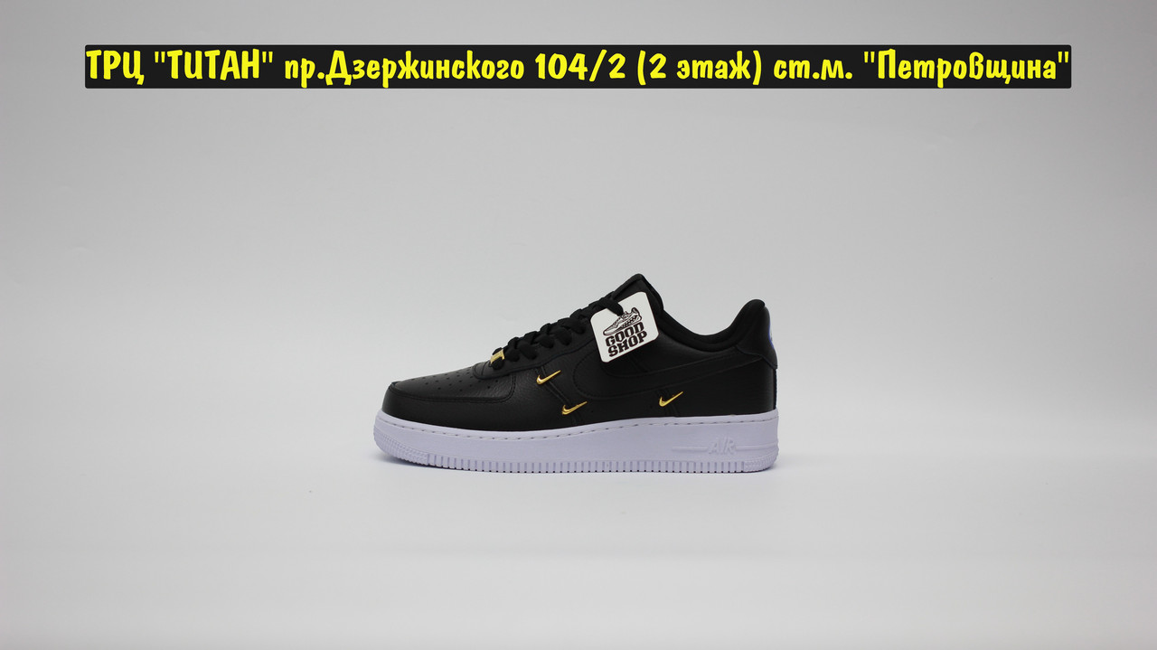 Кроссовки Nike Air Force 1 LX Black White - фото 2 - id-p152829618