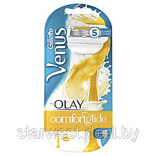 Gillette Venus Olay Comfortglide с 1 кассетой Бритва / Станок для бритья женский