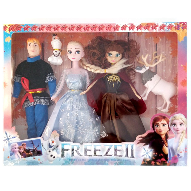Набор кукол Холодное сердце Frozen 2 (6 героев) YXB03A - фото 2 - id-p152858965