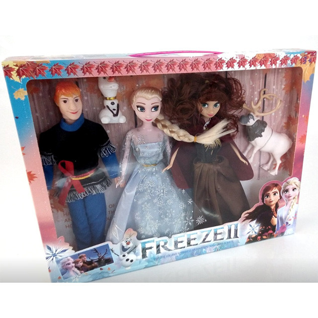 Набор кукол Холодное сердце Frozen 2 (6 героев) YXB03A - фото 3 - id-p152858965