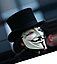 Маска Анонимуса (Гая Фокса) черная, фото 8