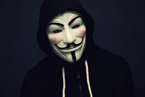 Маска Анонимуса (Гая Фокса) черная - фото 9 - id-p152902724