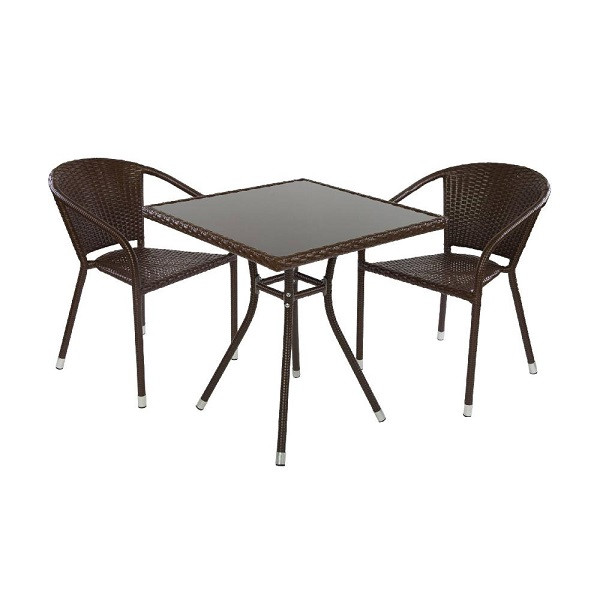 Комплект кофейный CAFÉ стол и 2 стула - фото 1 - id-p152902816