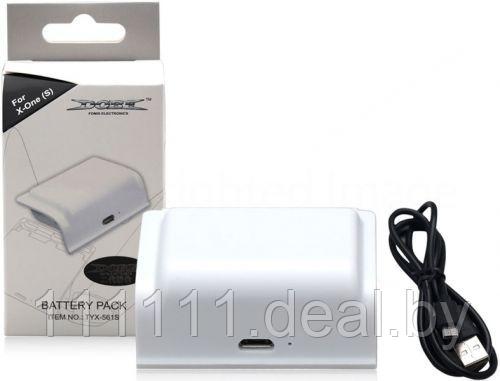 Аккумулятор Dobe TYX-561 Battery Pack 400mAh White - Белый для Xbox One - фото 1 - id-p152902878