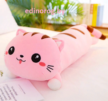 Игрушка подушка котик 1 м. + брелок в подарок