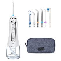 Ирригатор для полости рта Cordless Oral Irrigator 5 насадок 300 мл, фото 2