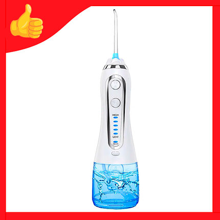 Ирригатор для полости рта Cordless Oral Irrigator 5 насадок 300 мл, фото 2