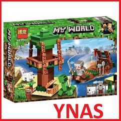 Детский конструктор Minecraft Майнкрафт Bela 11131 Путешествие к острову сокровищ аналог лего Lego игра