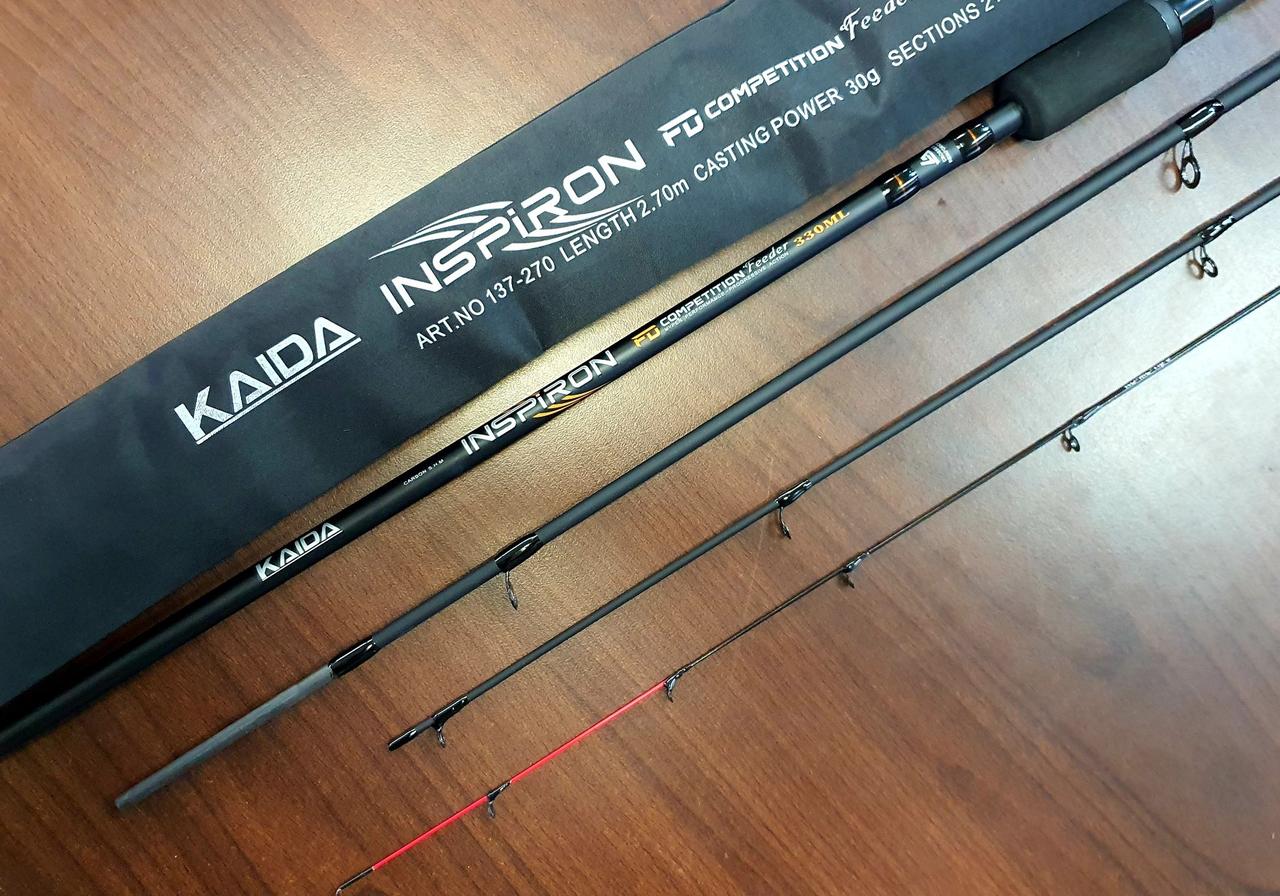 Фидер Kaida Inspiron Carbon (2+3) 3 м (тест 35 гр +) - фото 1 - id-p152913699