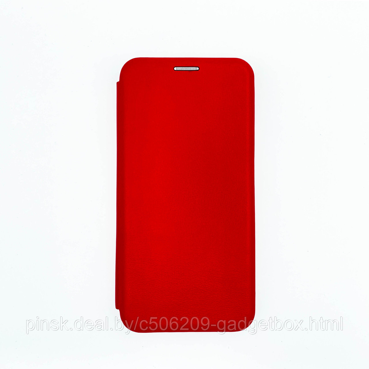 Чехол-книжка Flip Case для Xiaomi Mi Play Красный, экокожа - фото 1 - id-p130058897