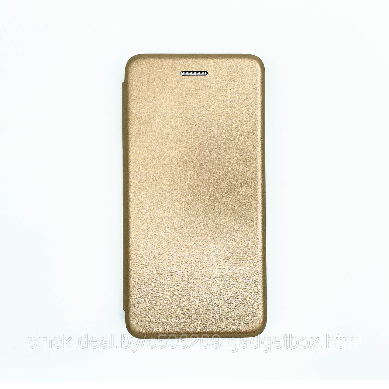 Чехол-книжка Flip Case для Xiaomi Mi 9SE Золотой, экокожа - фото 1 - id-p130058880